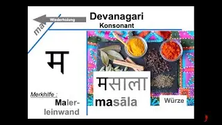 🇮🇳🇳🇵Devanagari-Schrift einfach mit Merkhilfen - Hindi Sanskrit Nepali (Praktische Indologie)