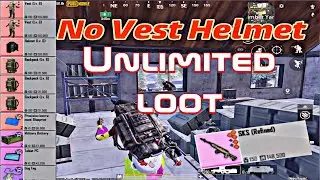 Get Unlimited Loot Without Helmet ⛑️ Vest😱 Metro Royale New Chapter Gameplay
