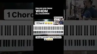 Play guitar in church with 1 guitar chord? 😂😂😂🎸🤷 #guitar #worship #shorts