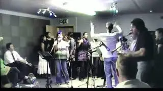 'The Pimples' rehearsal, 2009