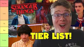 Stranger Things CHARACTER Tier List!