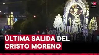 Señor de los Milagros: último recorrido procesional del Cristo Moreno en el 2024