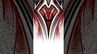 Day 58 drawing dark style abstract 
