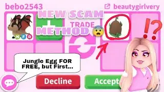 ⭐🌈 ⚡ II NEW ADOPT ME SCAM❗❗ ||🐬Watch out for this new scam method 😨  || 🍉🌴⚡