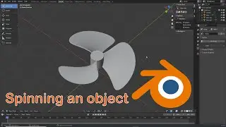 Blender Tutorial: Spin an object constantly