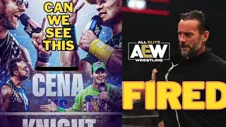 JOHN CENA VS LA KNIGHT AT FASTLANE? | CM PUNK FIRED FROM AEW | WWE