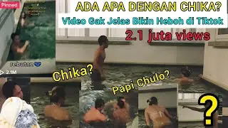 Video tiktok berenang di bali netizen heboh soal chika papi chulo - full video berenang di bali