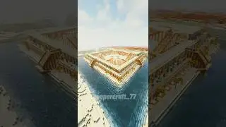 Minecraft: Simple Desert Temple! | Timelapse | #minecraft #shorts #minecraftbuilding