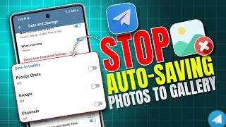 How to Stop Telegram from Saving Images to Your Photo Gallery | Disable Automatic Downloads