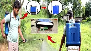 How to Make Battery Spray Machine at home / Hand Spray Pump into Electric Spray Pump #viral