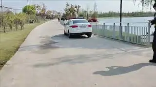 Lakes in Shanghai China || Sunny Weekend at Lanxiang Lake | A short road trip || Village in Shanghai