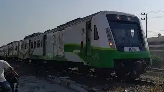 Commuterline Arjonegoro berangkat Jalur 1 Stasiun Gedangan