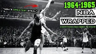 1964-1965 NBA SEASON IN 8 MINUTES | NBA WRAPPED *RARE FOOTAGE*