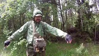 Маскировка в лесу без спецсредств