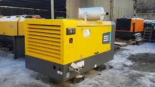 Дизельный компрессор Atlas Copco XAHS 450, модернизированный под установку на буровую