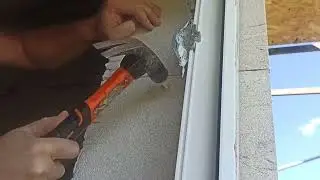 Установка окна ПВХ в пенаблок своими руками . Расширение проёма.
