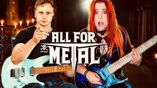 ALL FOR METAL // Valkyries In The Sky | Guitar Playthrough feat. Tim Hansen of INDUCTION