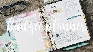 2019-2020 Budget Planner Set Up