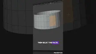 Creating Holes on Curved Surfaces in Blender? Do It Like This