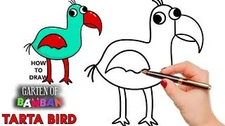 how to draw Tarta Bird🌹Garten of Banban 3 art lesson 