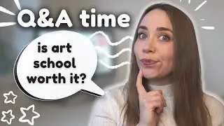 Cozy Art Q&A Whilst I Work in My Sketchbook!