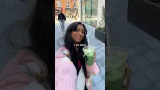 BEST MATCHA LATTE IN LONDON🍵💚✨ #matcha #matchalatte #london #vlog #foodblogger #foodreview #drinks