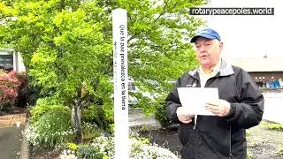 Rotary Peace Pole Dedication: Lewis A/V / Dedicación del Poste de la Paz Rotario: Lewis A/V