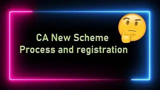 CA New Scheme Process and Registration #ca #cma #acca #targetacademy #accountent #bcom #hyderabad