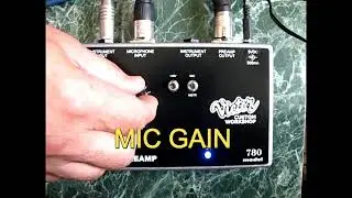 VICTOR CUSTOM WORKSHOP STUDIO PREAMP 780 model DEMO