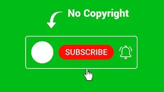 Subscribe Green Screen | Green Screen | Subscribe intro | Chroma key | Nice Techno