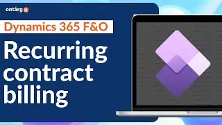 Recurring contract billing module | Dynamics 365 F&O | Subscription billing