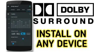 How to install Dolby Atmos in Android 10.Finally install Dolby Atmos on Mi5a.