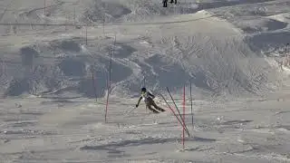 Santi Bajwa Alyeska Cup SL Race#2 Run#2