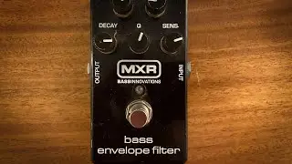 MXR Bass Envelope Filter Demonstration