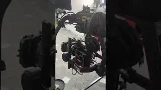 Custom Steadicam Cart on location