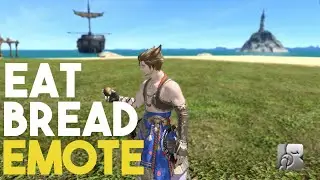 FFXIV Eat Bread Emote