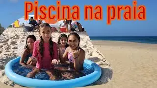 DESAFIO DA PISCINA NA PRAIA
