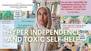 You're Not Setting Boundaries, You're Just Toxic. - social media, therapy jargon, and individualism