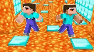 ДВА НУБА ПРОХОДЯТ ЭТОТ ПАРКУР В МАЙНКРАФТ ! НУБ ПРОТИВ ТРОЛЛИНГ ЛОВУШКА MINECRAFT Мультик