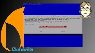 Clonezilla - Installation und Start (1/3)