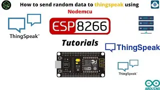 E.P:-13 | How to send random data to thingspeak using Nodemcu | NodeMCU Tutorial | Tech For Fun