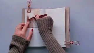 ASMR Journal With Me Vintage | Vintage Journal | Journal Ideas | 4K | No Talking