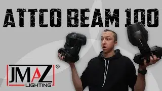 Powerful Tiny Moving Head For DJs | ATTCO Beam 100 JMAZ Lighting | Product Spotlight And Demo