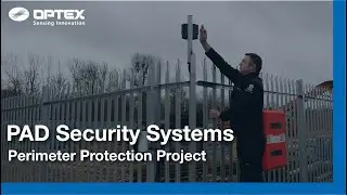 OPTEX IR Beams protect Henlow Caravan Compound
