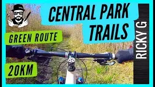 Central Park Trails - Modderfontein MTB Track - Green Route