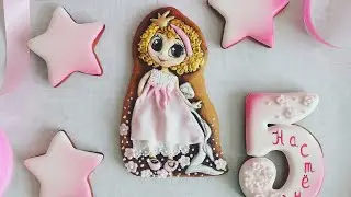 Пряник девочка принцесса.