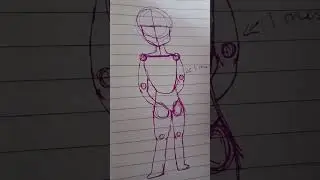 How to draw a body (plz don't judge my drawing)