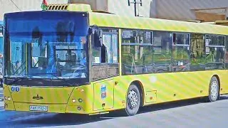 ПОЕЗДКА на автобусе мАз 203.076 (ГОС.НОМЕР АК 0713-7) МАРШРУТ 86