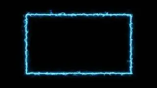 Facecam border electric blue Free
