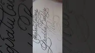 Graduation card envelope design 👩‍🎓 #calligraphy #art #graduation #firstdayofschool
